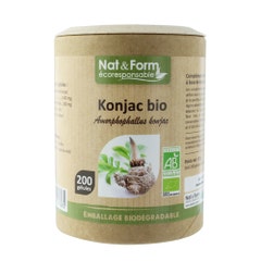 Nat&Form KONJAC BIOLOGICO 200 capsule