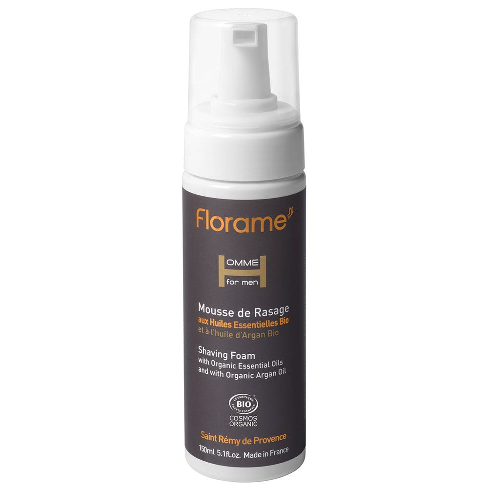 Florame Homme For Men Schiuma da Rasatura Biologica 150 ml