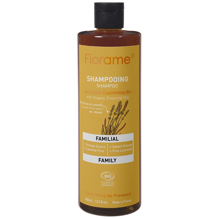 Shampoo biologico per famiglie 400 ml Florame