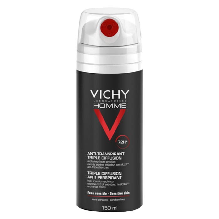 Deodorante Antitraspirante tripla diffusione 72h 150ml Vichy