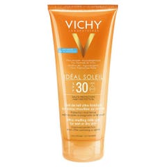 Vichy Ideal Soleil Gel Latte Ultra Fondente Spf30 per Pelle Sensibile 200 ml