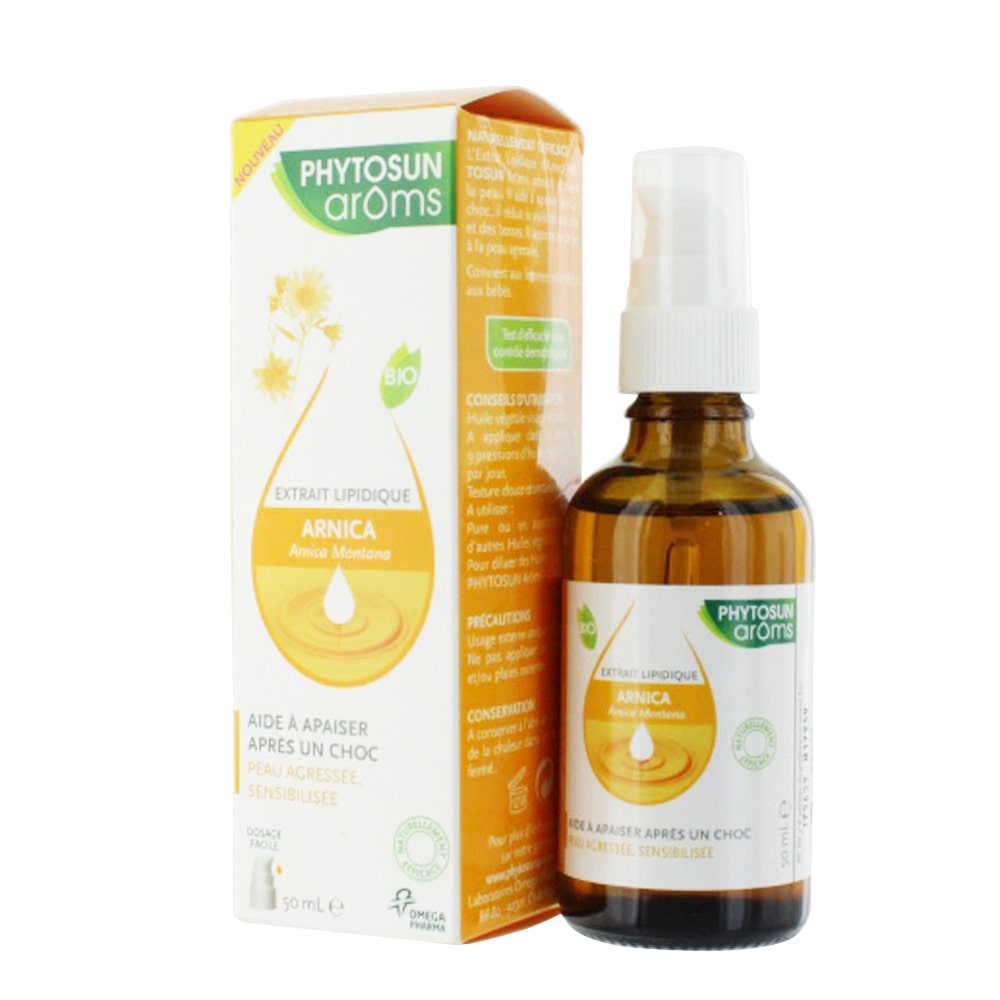 Phytosun Aroms Aromi Olio Vegetale Arnica Bio 50ml