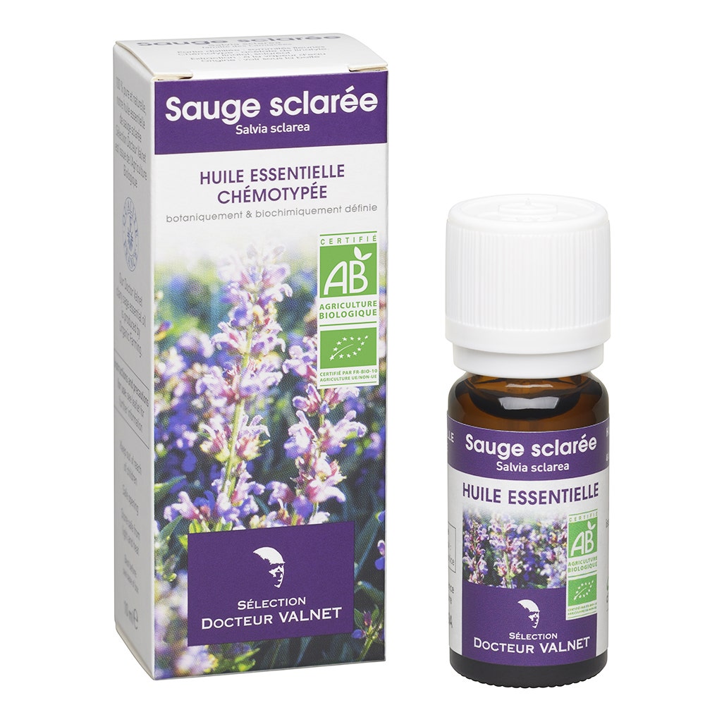 Dr. Valnet OLIO ESSENZIALE DI SALVIA SCLAREA BIOLOGICO 10ml