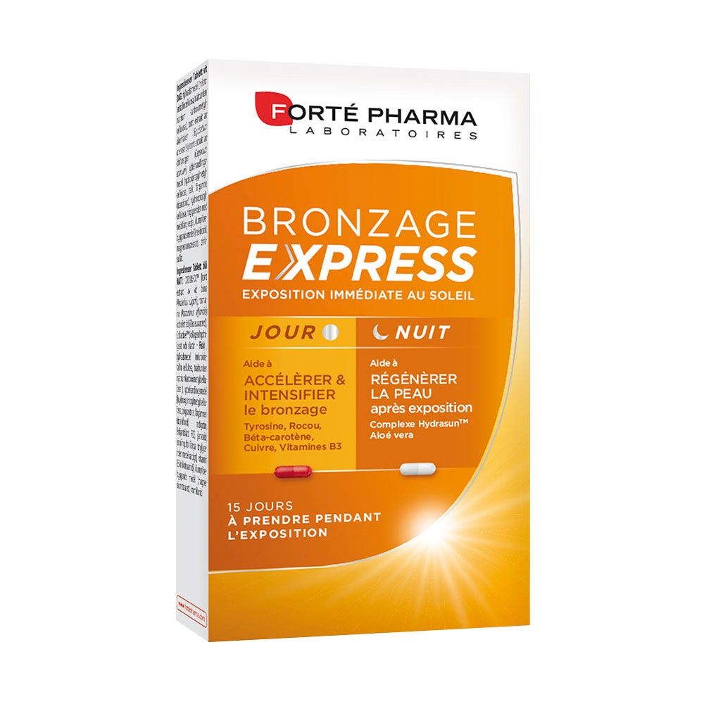 Forté Pharma Abbronzatura Express Giorno/notte 30 Capsule -