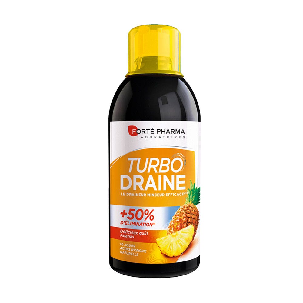 Forté Pharma TurboDraine Drenante snellente e depurativo gusto ananas 500ml
