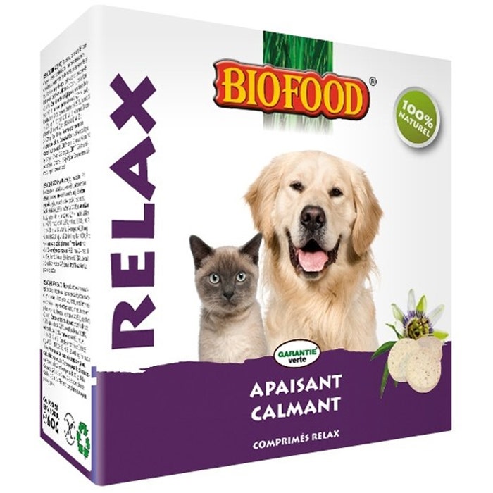 Biofood Rilassante, lenitivo e calmante per Cani e Gatti 100