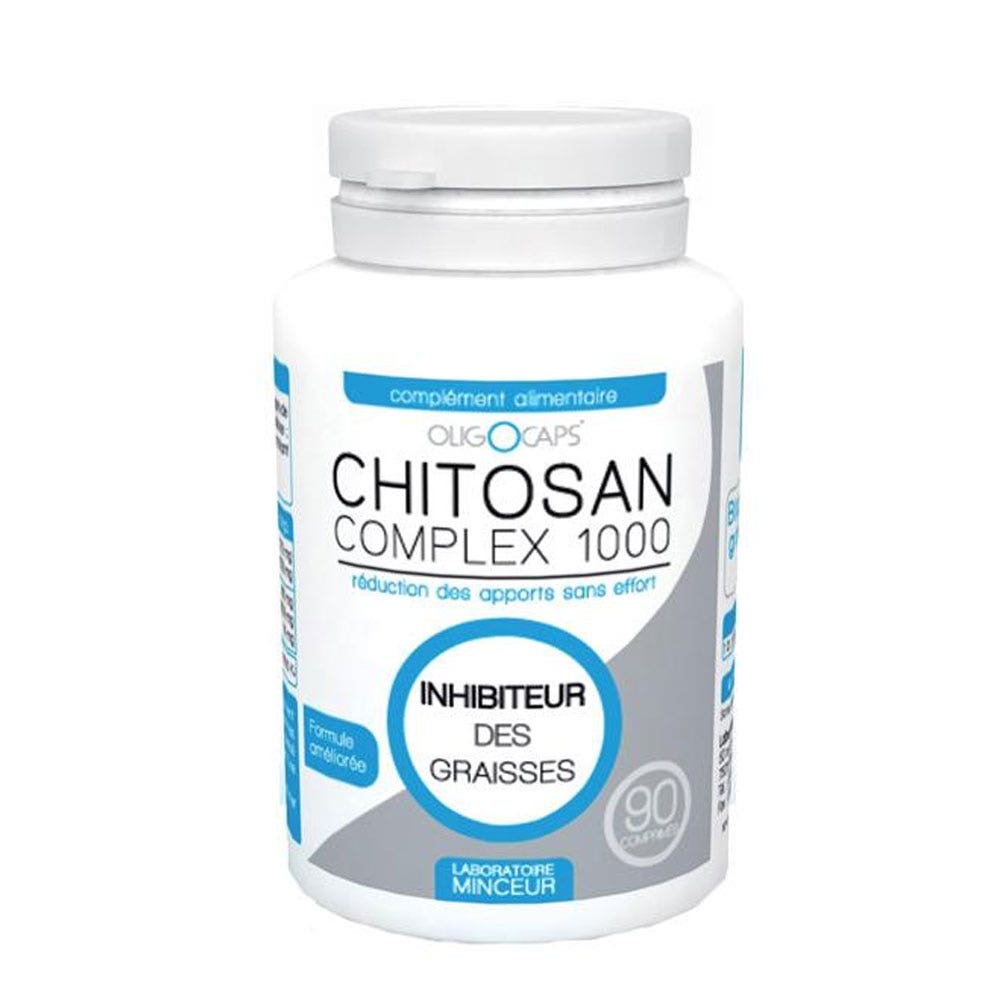 Oligocaps Complesso di chitosano 1000 inibitore dei grassi 90 compresse