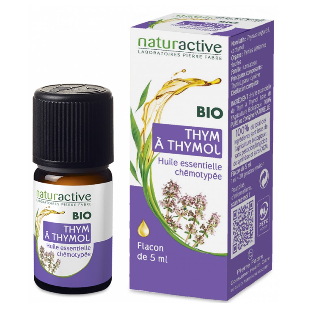Naturactive Olio essenziale bio timo a timolo 5 ml