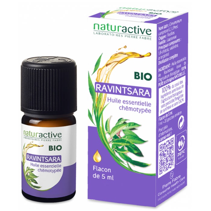 Naturactive Olio essenziale biologico di Ravintsara 5 ml