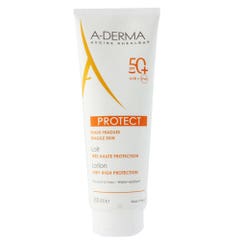 A-Derma Protect Latte ad altissima protezione Spf50+ pelle fragile 250ml
