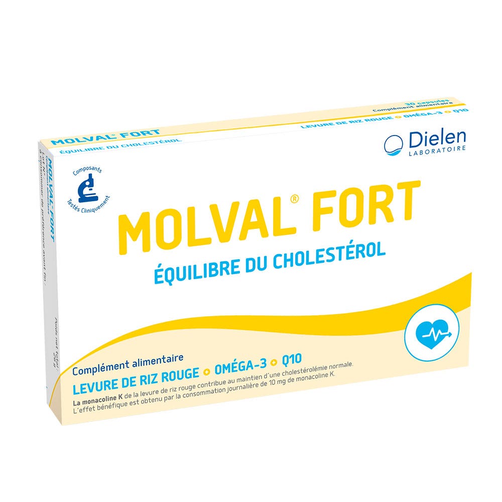 Dielen Molval Fort Colesterolo 90 Capsule
