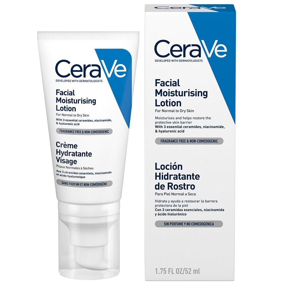 Cerave Face Crema Idratante Viso Pelli Da Normali A Secche 52ml