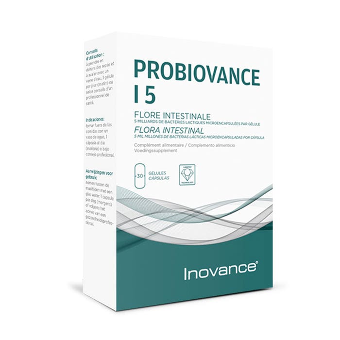 Flora intestinale 30 capsule Probiovance I5 Inovance