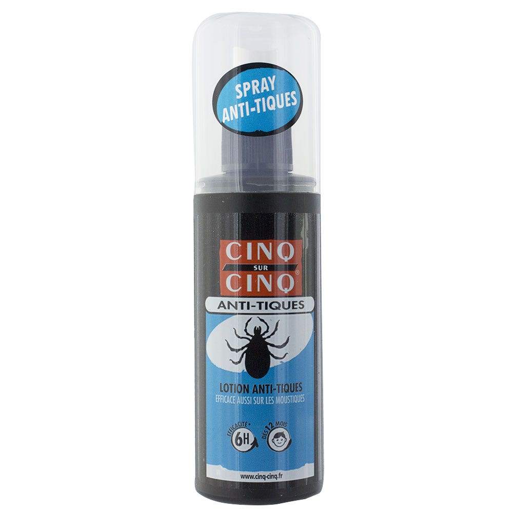 Cinq Sur Cinq Lozione antizecche 100ml