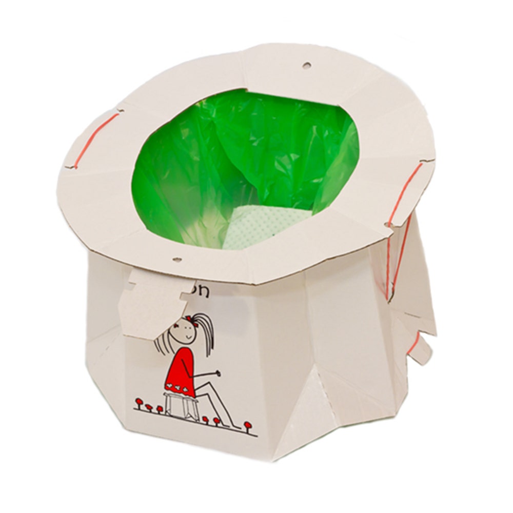 Vasino Da Viaggio Usa E Getta Biodegradabile - Pack Da 10 Pezzi, Per Bambini 1-6 Anni - Foto 5