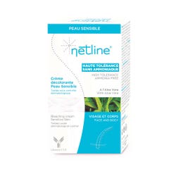 Netline Crema Schiarente per Pelli sensibili 2x30ml