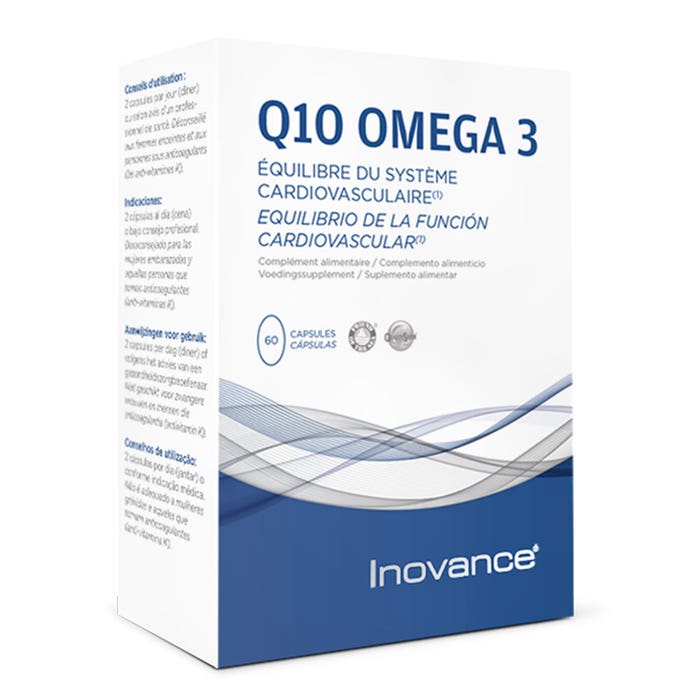 Q10 Omega3 60 Capsule Inovance