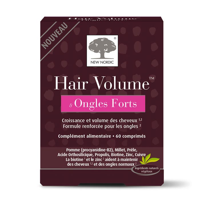 Hair Volume Unghie Forti 60 Compresse New Nordic