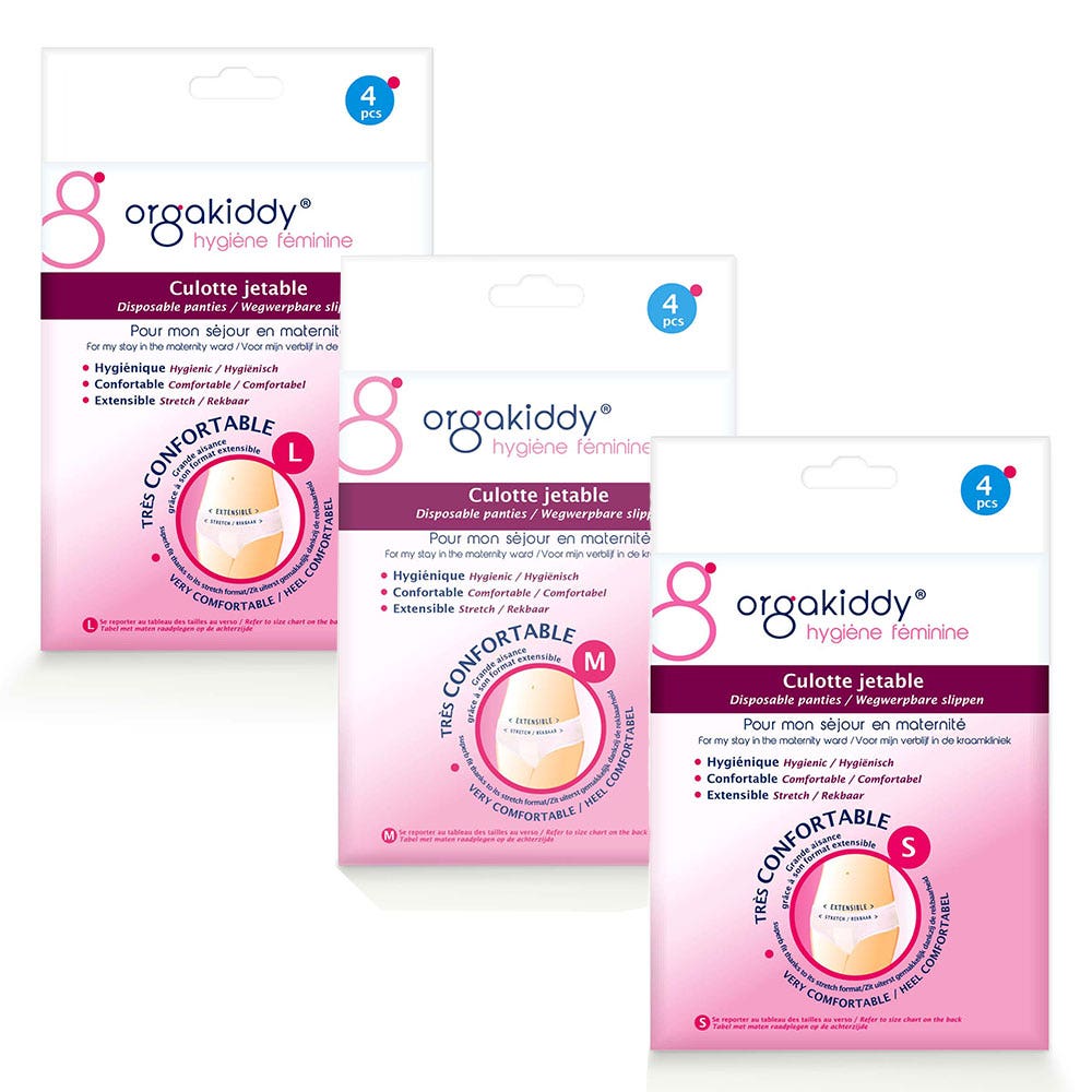 Orgakiddy Mutandine monouso X4