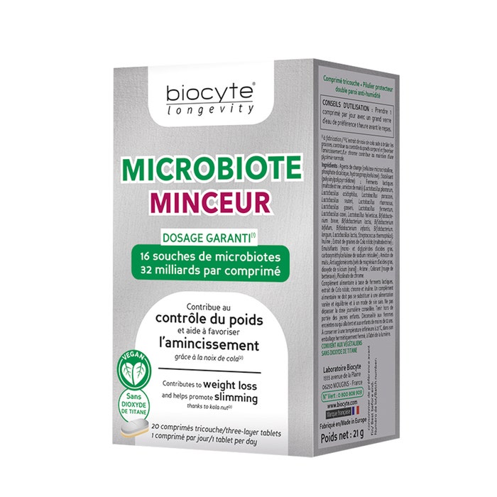 Biocyte Microbiota Minceur 20 Compresse
