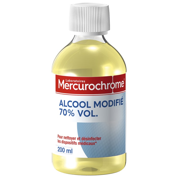 N.A. 70% modifica l'alcool 200 ml Mercurochrome