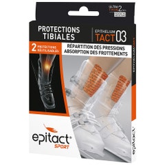 Epitact Protezioni tibiali Sport Epithelium Tact 03 X2