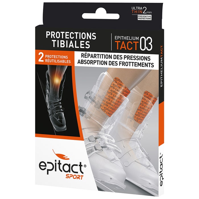 Protezioni tibiali Sport Epithelium Tact 03 X2 Epitact