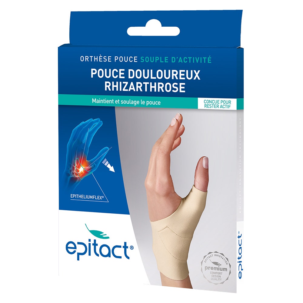 Epitact Ortesi per pollice doloroso (rhizarthrose), mano destra