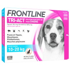 Frontline Tri-act Spot-on Cane 10-20kg 6 pipette da 1 ml