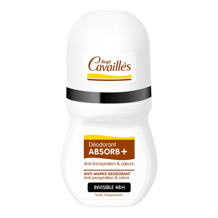 Deodorante Roll-on Invisible 48h 50ml Absorb + Rogé Cavaillès