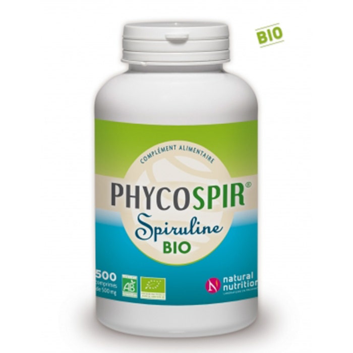 Spirulina Phycospir Bio 500 Compresse Natural Nutrition