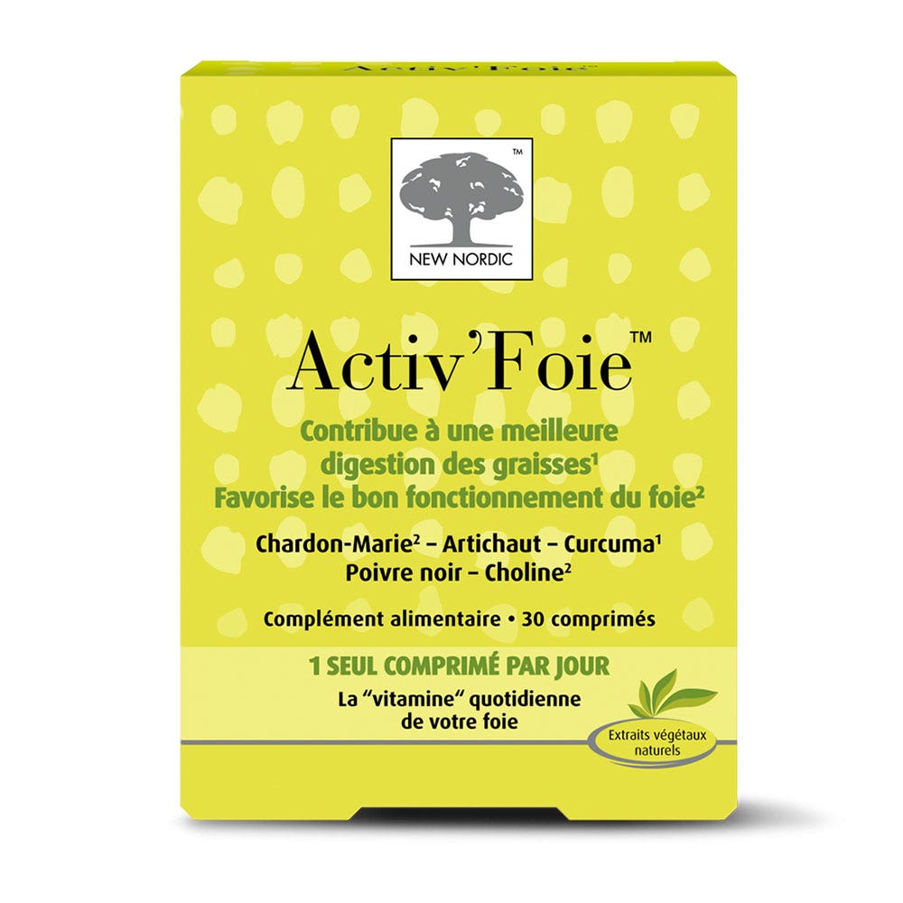 New Nordic Fegato attivo 30 compresse
