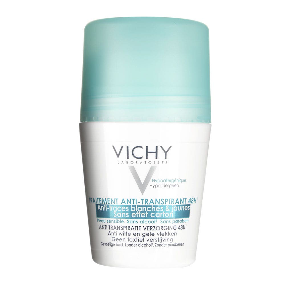 Vichy Deodorante Antitraspirante Anti tracce Roll-on 50ml