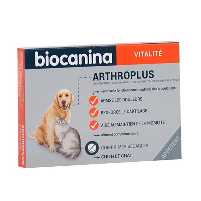 Arthroplus compresse appetibili per Cane e Gatto X40 Biocanina