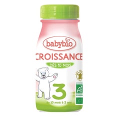 Babybio Latte liquido biologico Croissance da 10 mesi a 3 anni 25cl