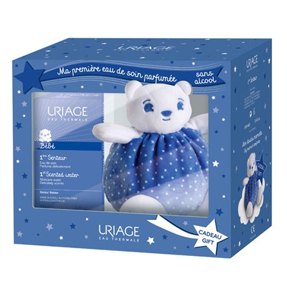 Uriage Trattamenti bebè e bambini Cofanetto Acqua Profumata Bebè 100ml + Peluche Marmotta