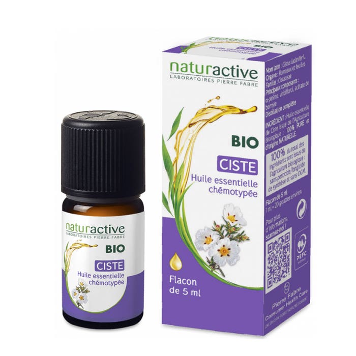 Naturactive Olio essenziale di Cisto Bio 5 ml