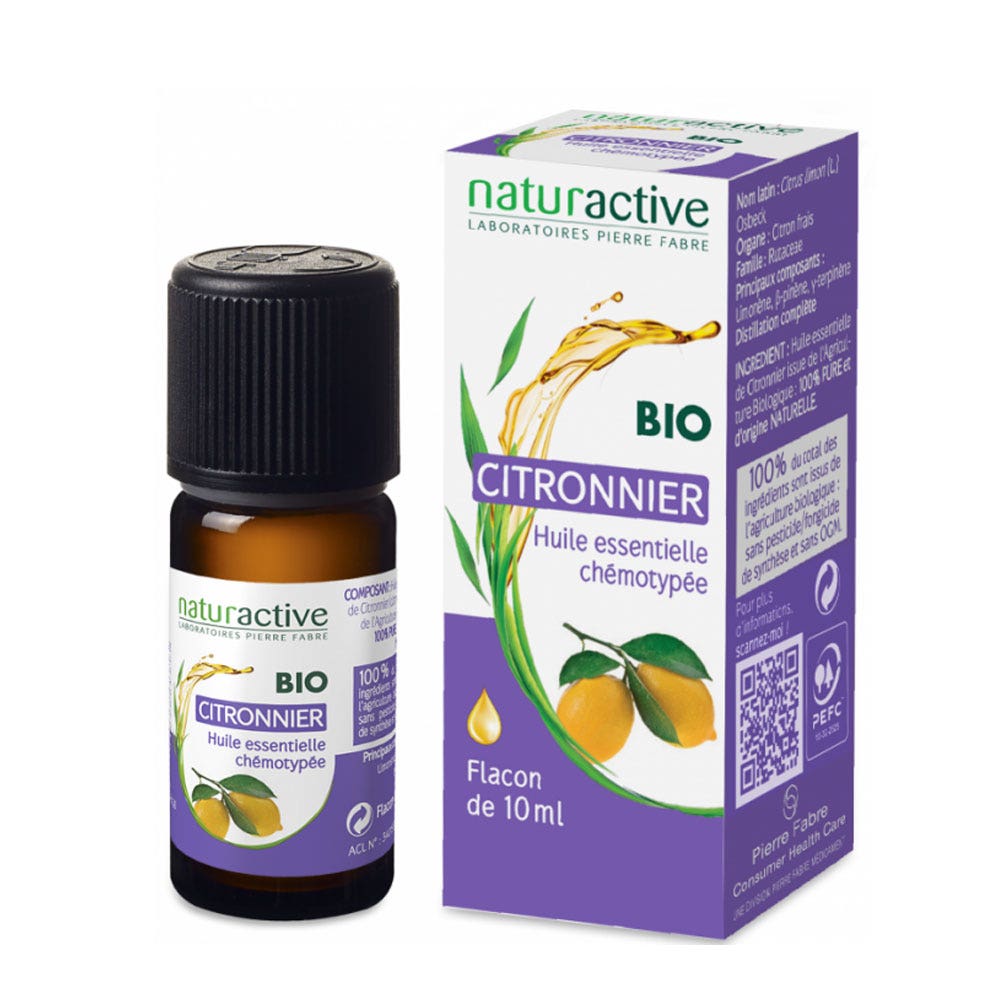 Naturactive Olio essenziale di Limone Bio 10ml