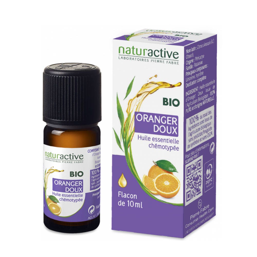 Naturactive Olio essenziale arancio dolce bio 10 ml