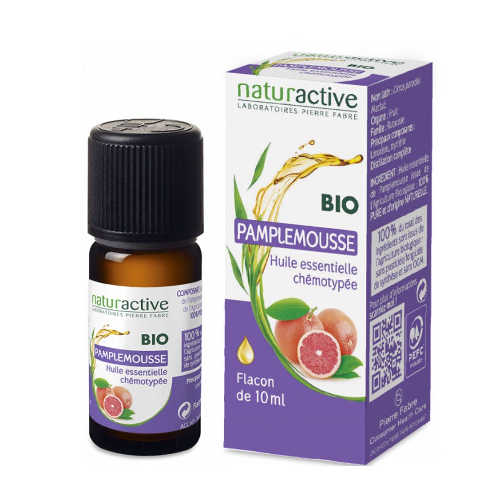 Naturactive Olio essenziale pompelmo bio 10 ml