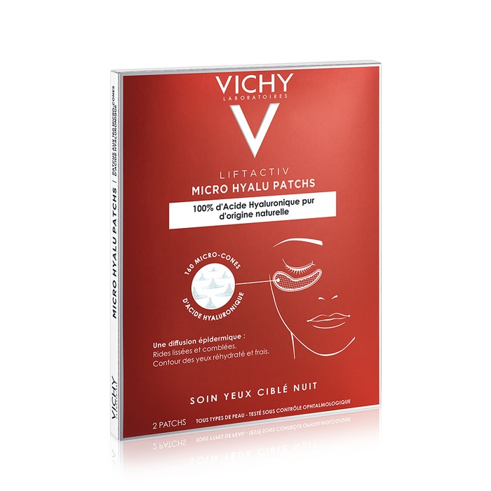Cerotti Contorno Occhi Micro Hyalu 2 Patchs - 2ml Liftactiv Vichy