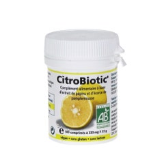 Citrobiotic Estratto di semi di pompelmo + Vitamine C 100 compresse
