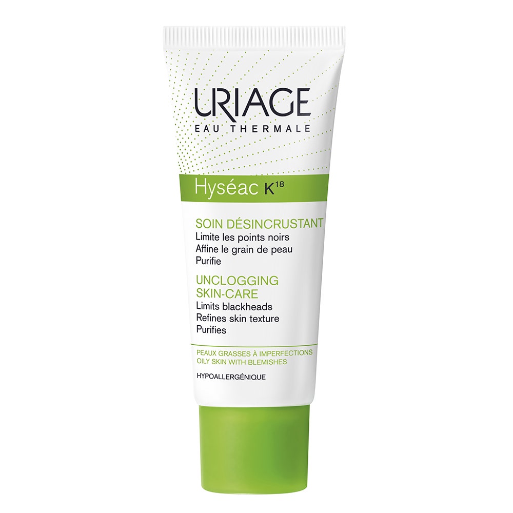 Uriage Hyseac Trattamento Disincrostante Soin K18 - 40ml