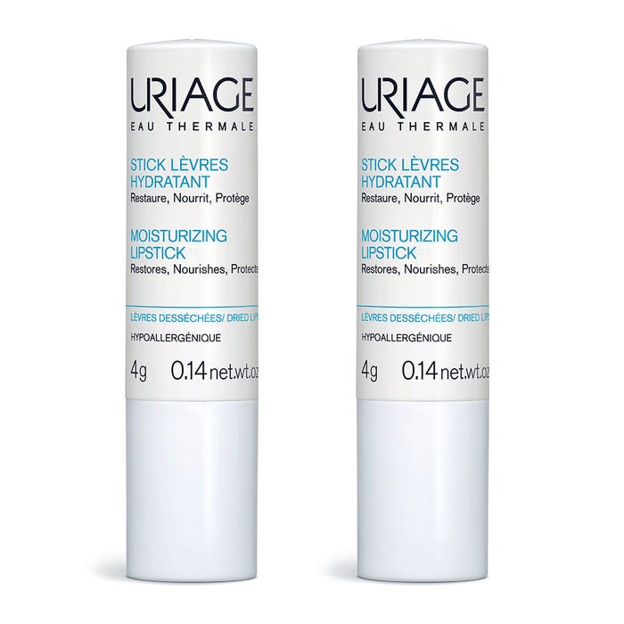 Lipstick Idratante 2x4g Eau thermale et Hydratation Uriage
