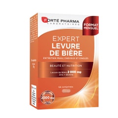Forté Pharma Expert Cheveux Lievito di birra Capelli, Unghie e Pelle con zinco e biotina 56 compresse