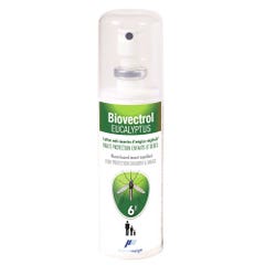 Pharmavoyage Biovectrol Spray repellente per insetti all'Eucalipto 80ml