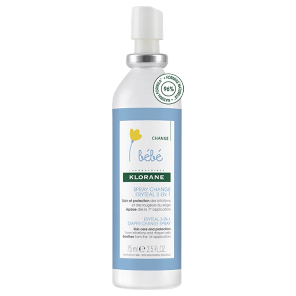 Klorane Neonato Spray Cambio Pannolino Eryteal 3 in 1 75ml