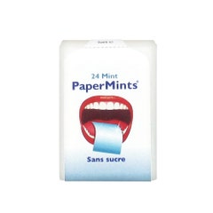 Paper Mints Foglietti senza zucchero Fragola X24