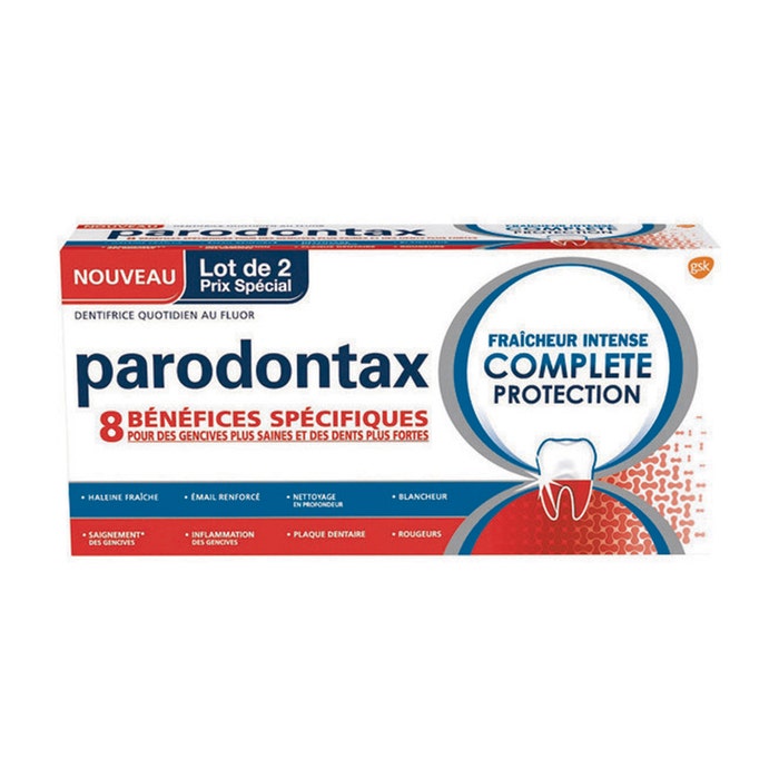 Dentifricio Protezione Completa 2x75ml Parodontax