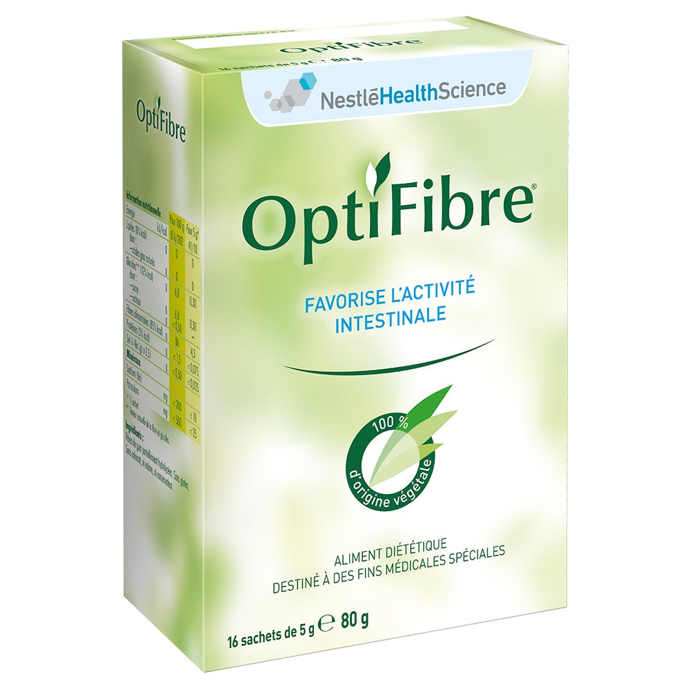 Nestlé Optifibre Regolarita Intestinale - 16 Bustine Da 5g
